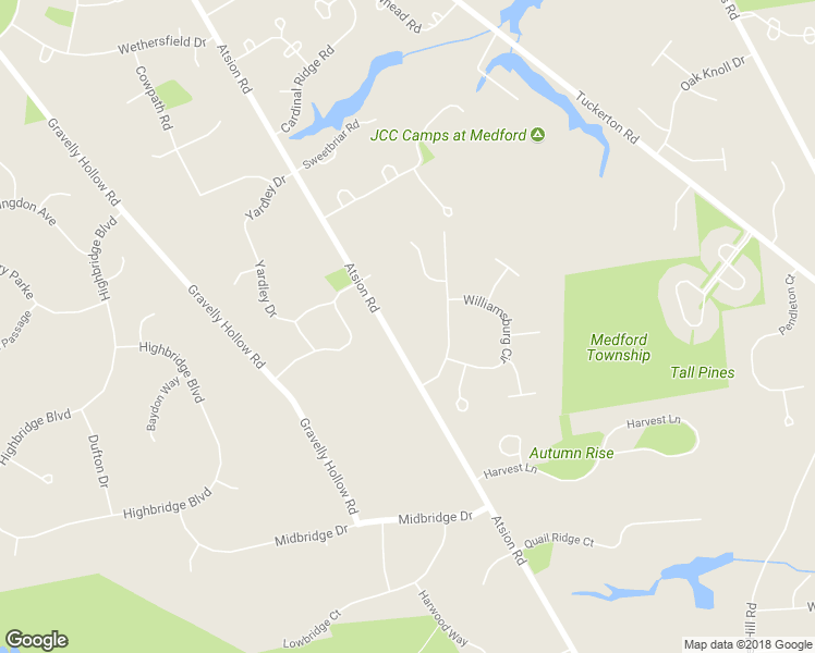 map of restaurants, bars, coffee shops, grocery stores, and more near 243 Atsion Road in Medford