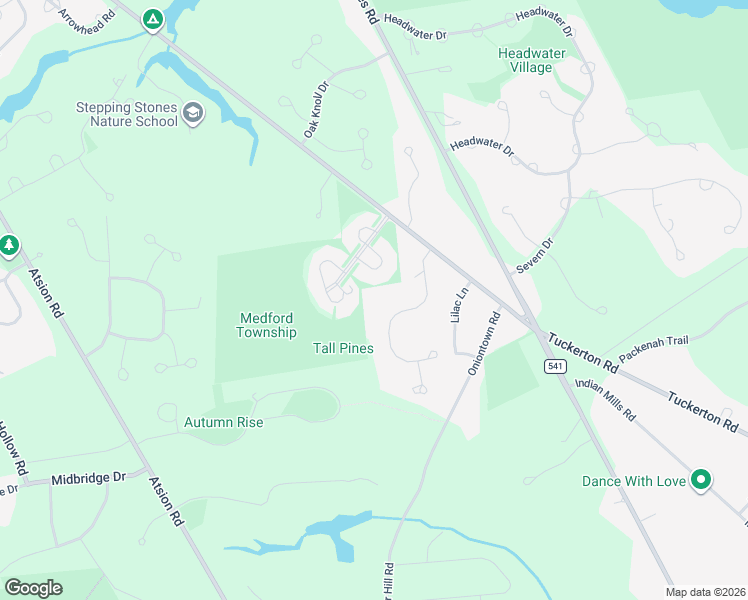 map of restaurants, bars, coffee shops, grocery stores, and more near 12 Pendleton Court in Medford