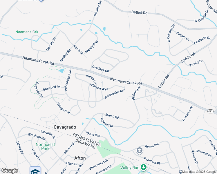 1720 Wisteria Way, Valley PA Walk Score