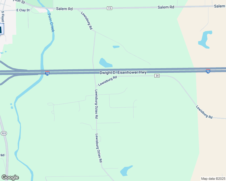 map of restaurants, bars, coffee shops, grocery stores, and more near 5460 Knollwood Dr in Lewisburg