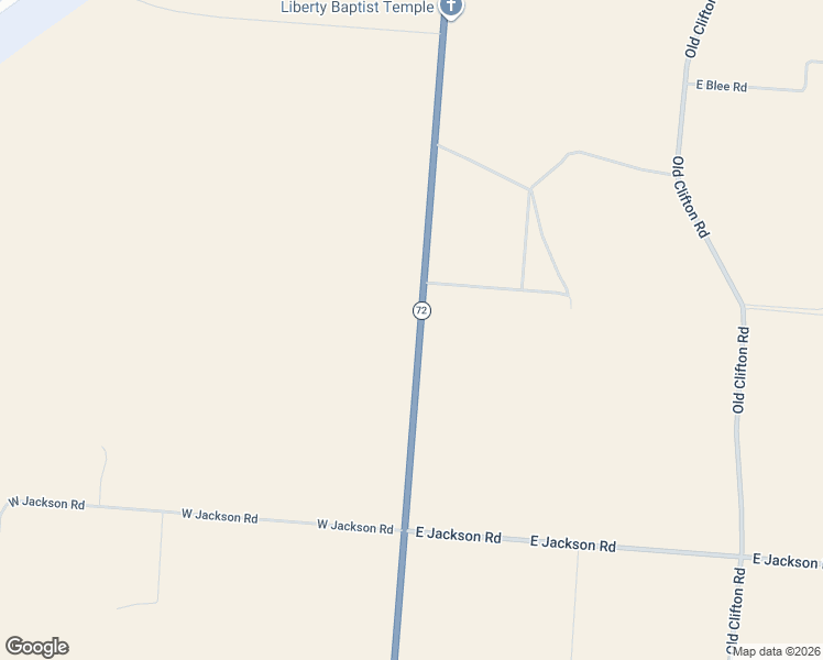 map of restaurants, bars, coffee shops, grocery stores, and more near 6101 Springfield Jamestown Road in Springfield