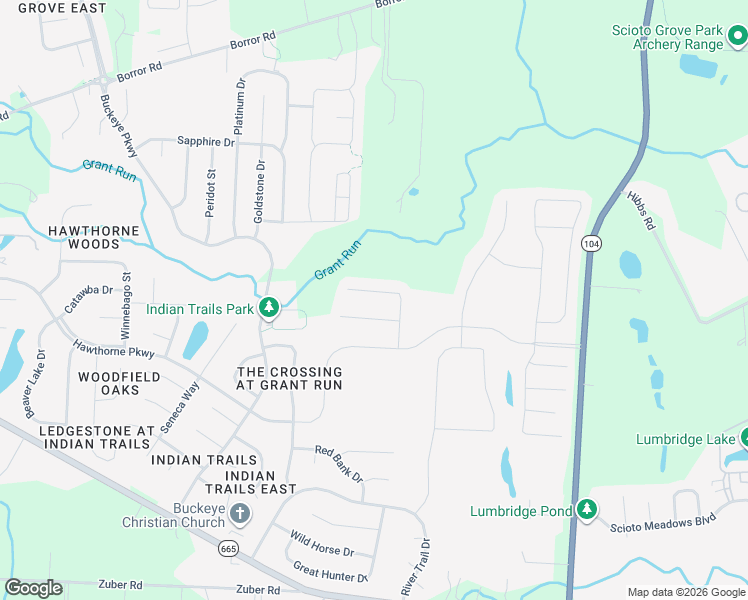 map of restaurants, bars, coffee shops, grocery stores, and more near 6345 Jackson Pike in Grove City