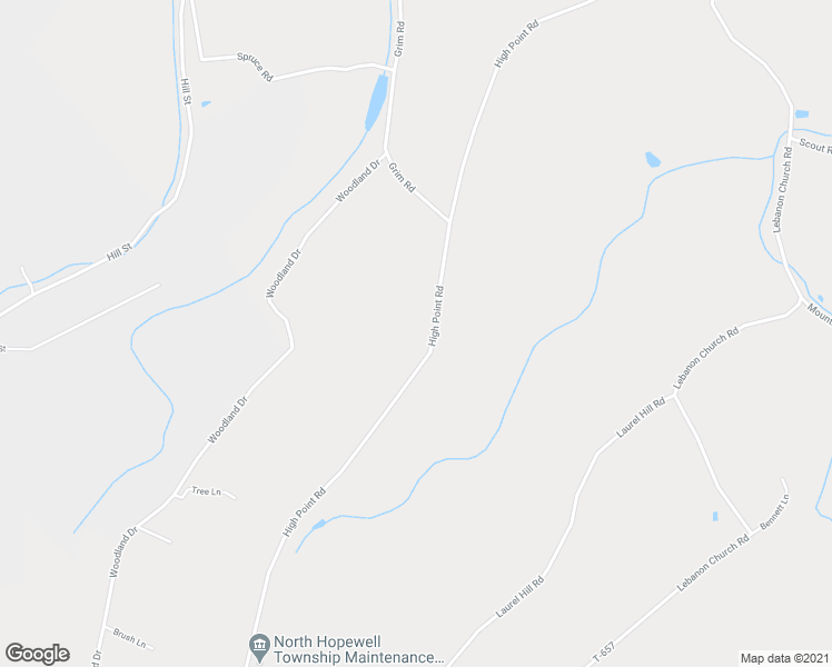 map of restaurants, bars, coffee shops, grocery stores, and more near 12270 High Point Road in Felton