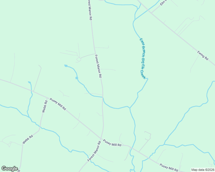 map of restaurants, bars, coffee shops, grocery stores, and more near 290 Forest Manor Road in Cochranville