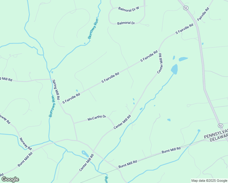 map of restaurants, bars, coffee shops, grocery stores, and more near 227 South Fairville Road in Chadds Ford