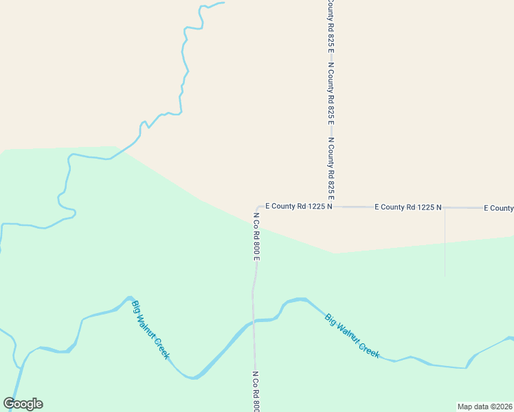 map of restaurants, bars, coffee shops, grocery stores, and more near 12248 North Co Road 800 East in Roachdale