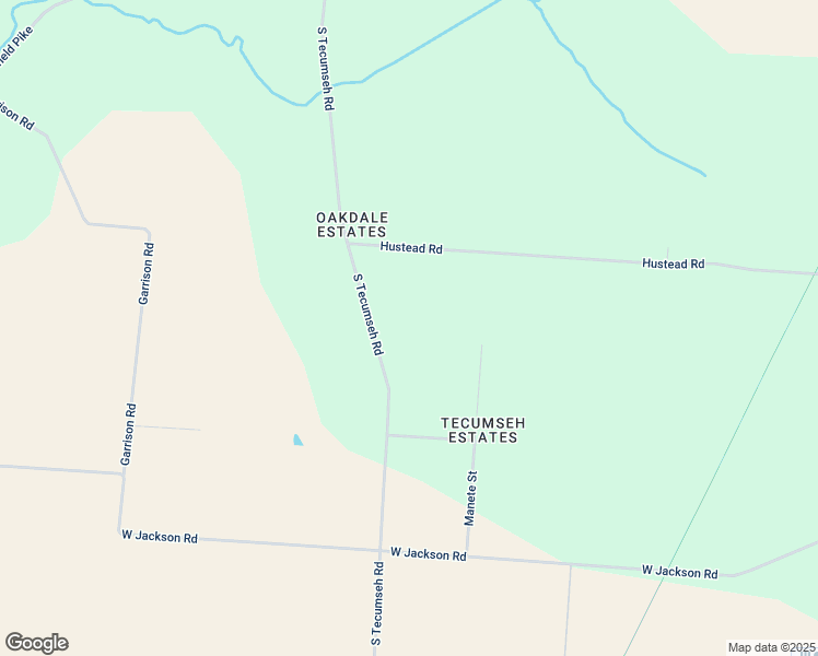 map of restaurants, bars, coffee shops, grocery stores, and more near 6154 South Tecumseh Road in Springfield
