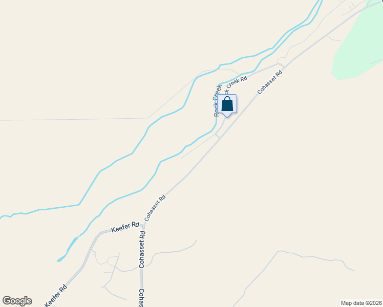 map of restaurants, bars, coffee shops, grocery stores, and more near 6237 Cohasset Road in Chico