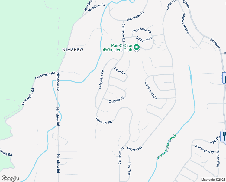 map of restaurants, bars, coffee shops, grocery stores, and more near 6065 Abraham Court in Magalia