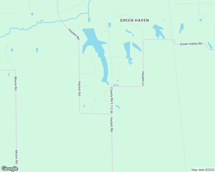 map of restaurants, bars, coffee shops, grocery stores, and more near 2501-2599 County Road 3 1/2 West in Springfield