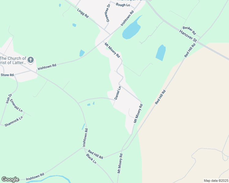 map of restaurants, bars, coffee shops, grocery stores, and more near 35 Daniel Lane in New Oxford