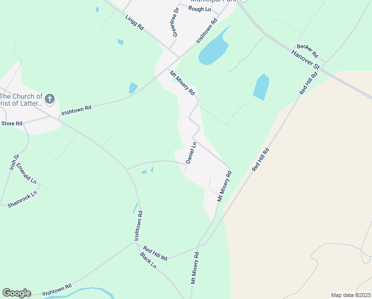 map of restaurants, bars, coffee shops, grocery stores, and more near 35 Daniel Lane in New Oxford