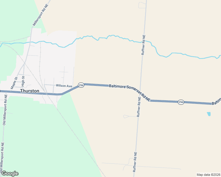 map of restaurants, bars, coffee shops, grocery stores, and more near 2775 Baltimore Somerset Road Northeast in Baltimore