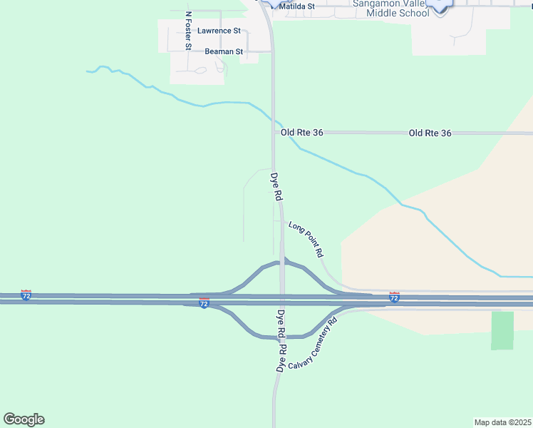 map of restaurants, bars, coffee shops, grocery stores, and more near 2601-2689 Weaver Road in Illiopolis