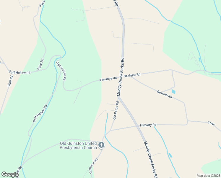 map of restaurants, bars, coffee shops, grocery stores, and more near 181 Tommys Road in Brogue