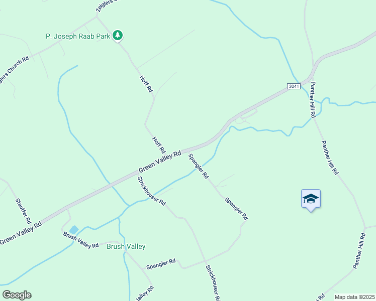 map of restaurants, bars, coffee shops, grocery stores, and more near Green Valley Road in York County