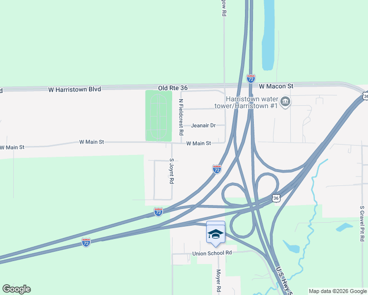 map of restaurants, bars, coffee shops, grocery stores, and more near 100-162 South Joynt Road in Decatur