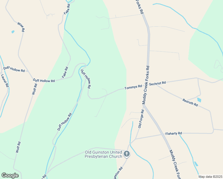 map of restaurants, bars, coffee shops, grocery stores, and more near 3007 Tommys Road in Brogue