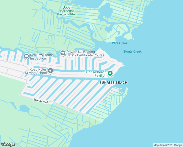 map of restaurants, bars, coffee shops, grocery stores, and more near 1012 Capstan Drive in Lacey Township