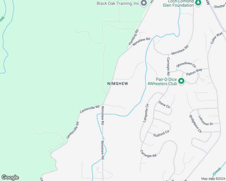 map of restaurants, bars, coffee shops, grocery stores, and more near 14650 Nimshew Road in Magalia