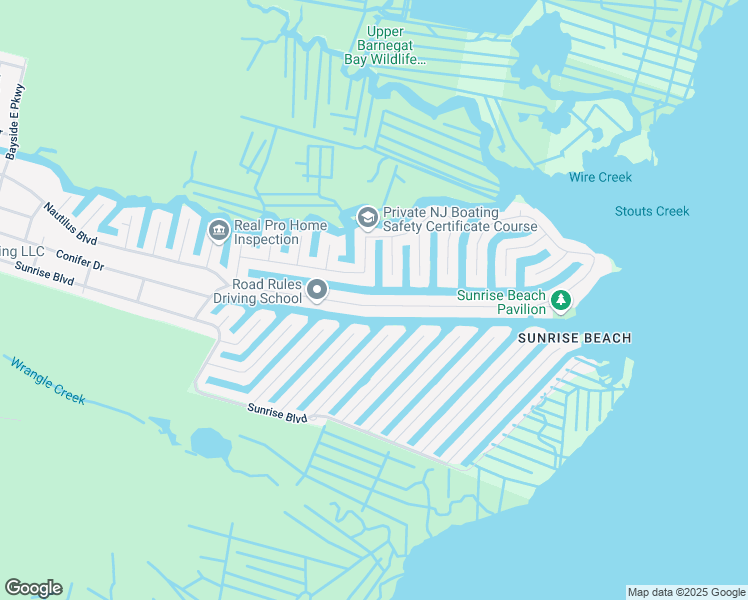 map of restaurants, bars, coffee shops, grocery stores, and more near 954 Capstan Drive in Lacey Township