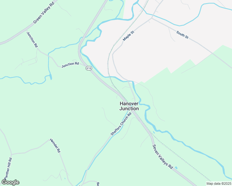 map of restaurants, bars, coffee shops, grocery stores, and more near 2446 Seven Valleys Road in Seven Valleys
