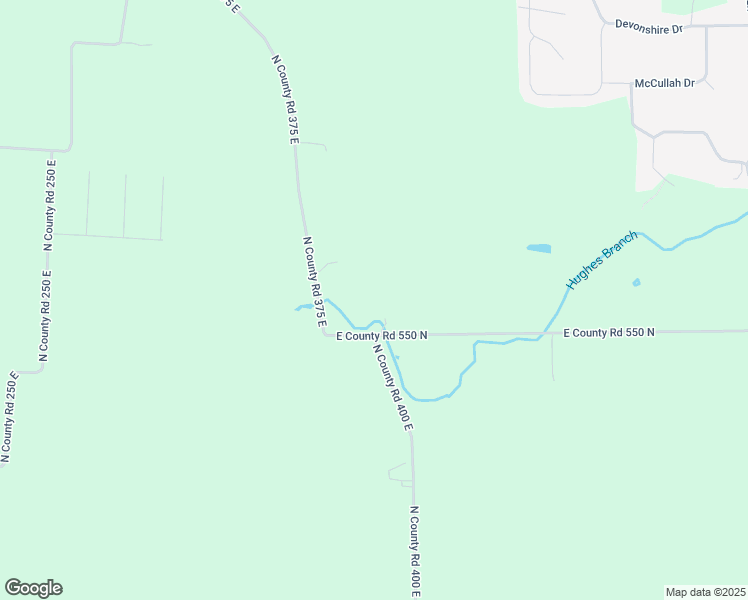 map of restaurants, bars, coffee shops, grocery stores, and more near 4002 East County Road 550 North in Pittsboro