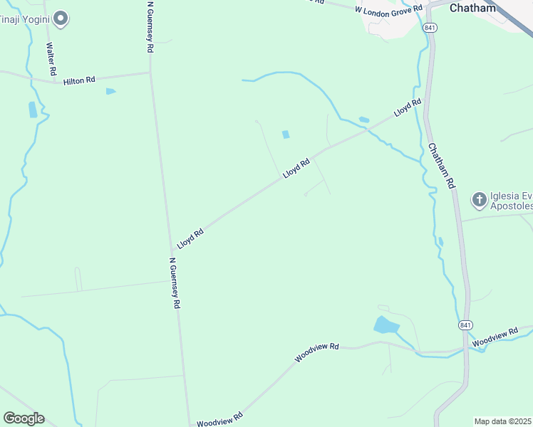 map of restaurants, bars, coffee shops, grocery stores, and more near 124 Lloyd Road in West Grove