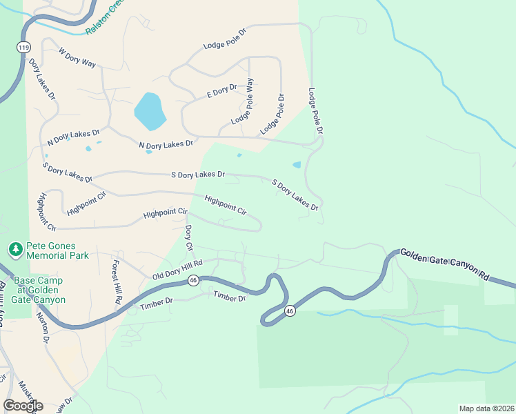 map of restaurants, bars, coffee shops, grocery stores, and more near 848 South Dory Lakes Drive in Black Hawk