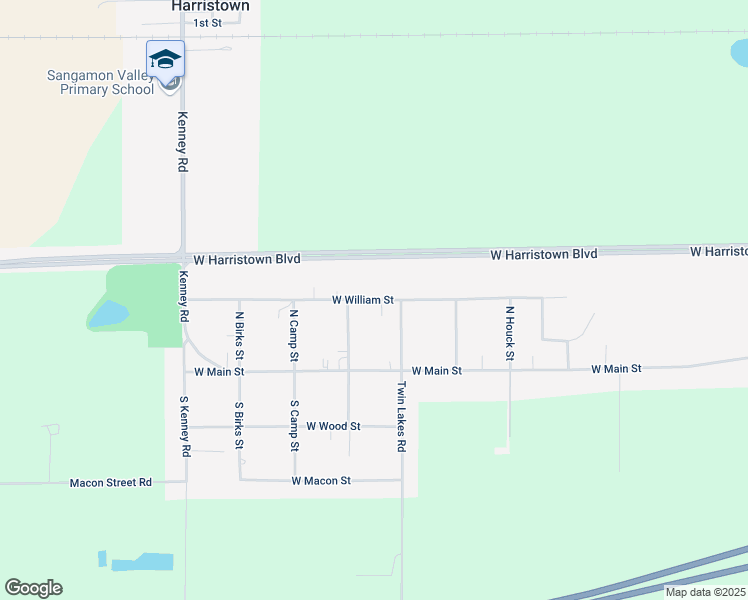 map of restaurants, bars, coffee shops, grocery stores, and more near West William Street in Decatur