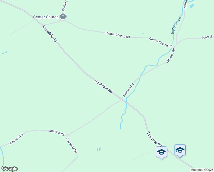 map of restaurants, bars, coffee shops, grocery stores, and more near 2786 Rockdale Road in Garrett