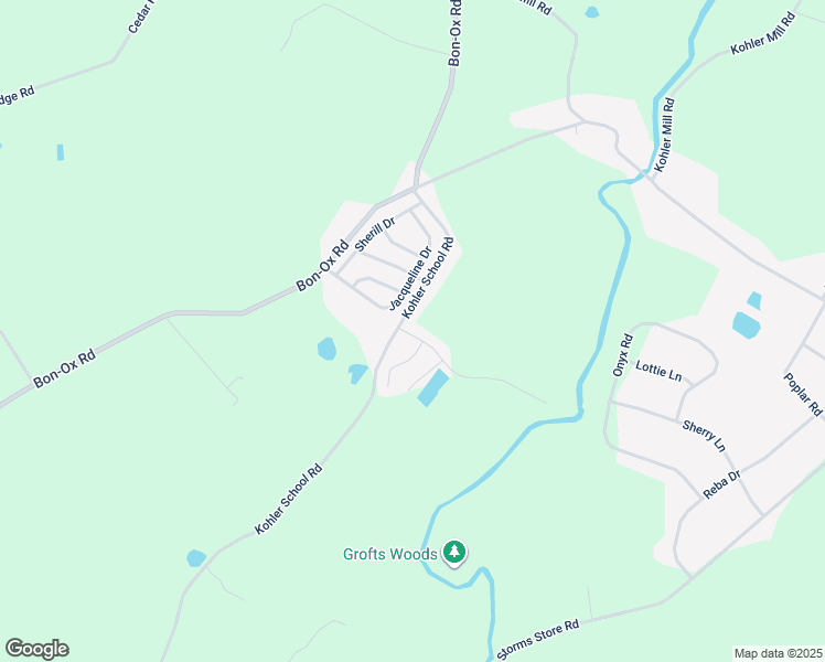 map of restaurants, bars, coffee shops, grocery stores, and more near 138 Adam Drive in New Oxford