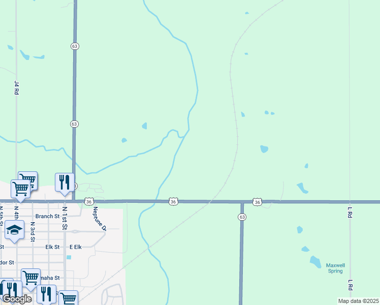 map of restaurants, bars, coffee shops, grocery stores, and more near in Seneca