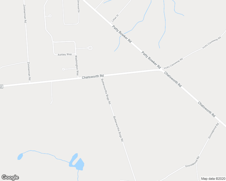 map of restaurants, bars, coffee shops, grocery stores, and more near 8 Butterworths Bogs Road in Tabernacle