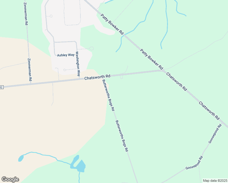 map of restaurants, bars, coffee shops, grocery stores, and more near 8 Butterworths Bogs Road in Tabernacle