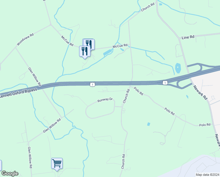 map of restaurants, bars, coffee shops, grocery stores, and more near 300 Industrial Drive in Avondale