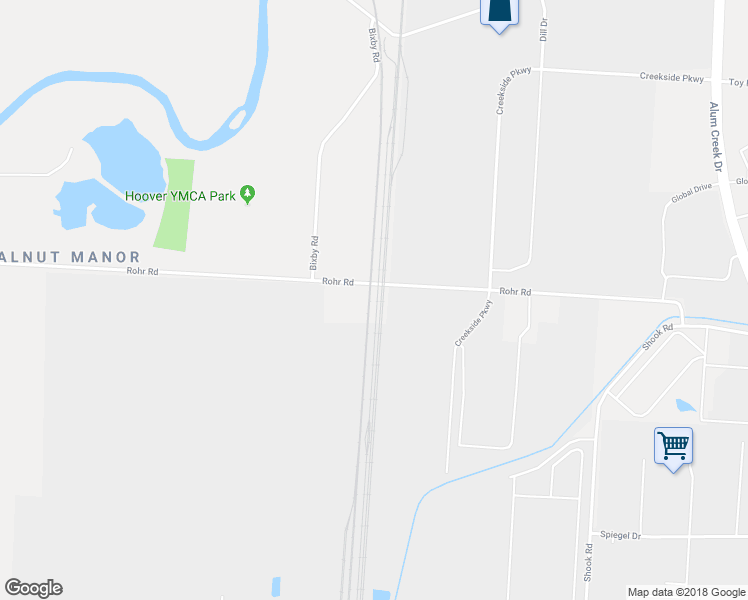 map of restaurants, bars, coffee shops, grocery stores, and more near 1751 Rohr Road in Lockbourne