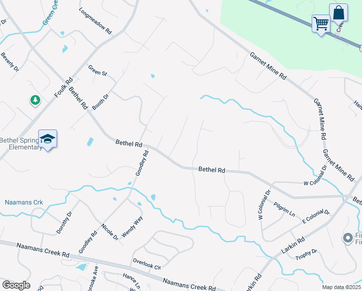map of restaurants, bars, coffee shops, grocery stores, and more near 3174 Ridgeview Court in Garnet Valley