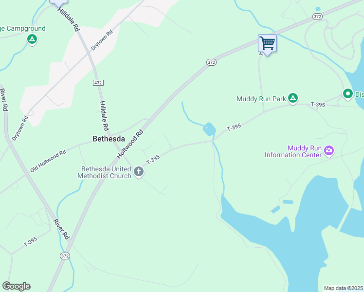 map of restaurants, bars, coffee shops, grocery stores, and more near 269 Bethesda Church Road West in Holtwood