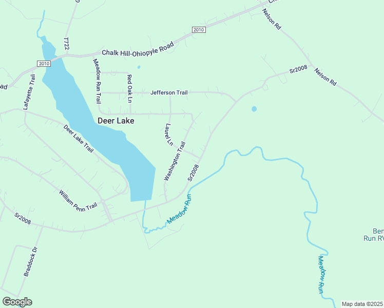 map of restaurants, bars, coffee shops, grocery stores, and more near 271 Laurel Lane in Ohiopyle
