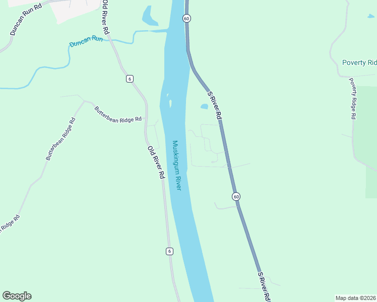 map of restaurants, bars, coffee shops, grocery stores, and more near 6565 South River Road in Blue Rock