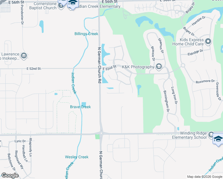map of restaurants, bars, coffee shops, grocery stores, and more near 11048 Cowan Lake Court in Indianapolis