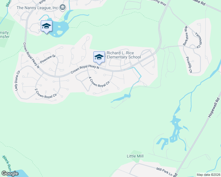 map of restaurants, bars, coffee shops, grocery stores, and more near 18 Fairway Court in Evesham