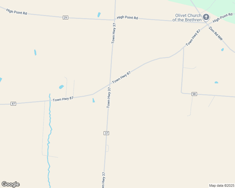 map of restaurants, bars, coffee shops, grocery stores, and more near 10222 Township Road 37 in Thornville