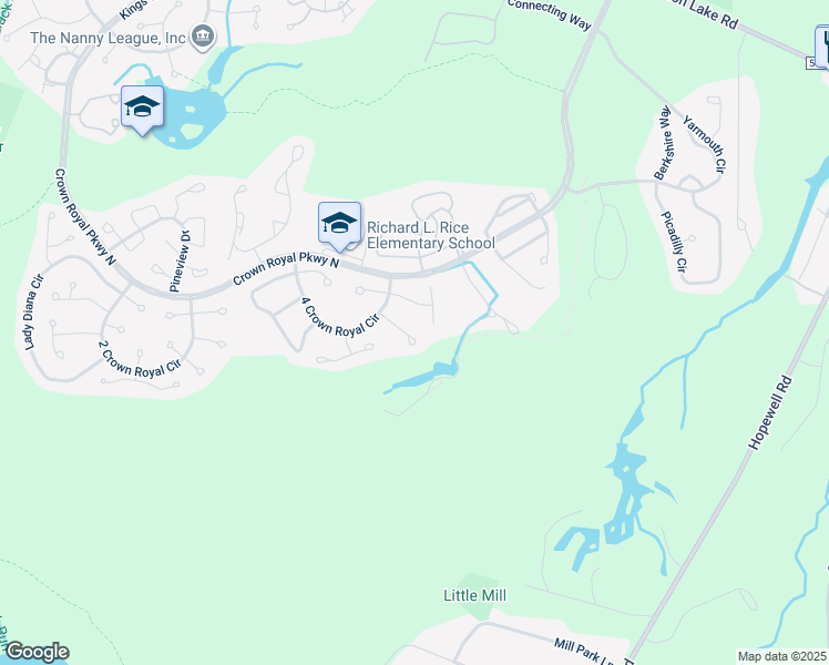 map of restaurants, bars, coffee shops, grocery stores, and more near 21 Partridge Court in Evesham Township