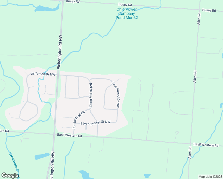 map of restaurants, bars, coffee shops, grocery stores, and more near 7770 Glenwood Avenue Northwest in Canal Winchester