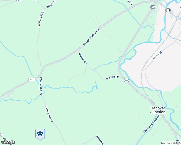map of restaurants, bars, coffee shops, grocery stores, and more near 2262 Junction Road in Seven Valleys