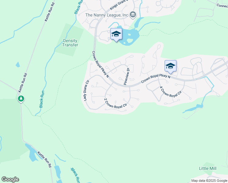 map of restaurants, bars, coffee shops, grocery stores, and more near 10 Adams Court in Evesham Township