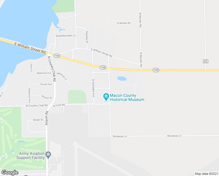 map of restaurants, bars, coffee shops, grocery stores, and more near 432 Excelsior School Road in Decatur