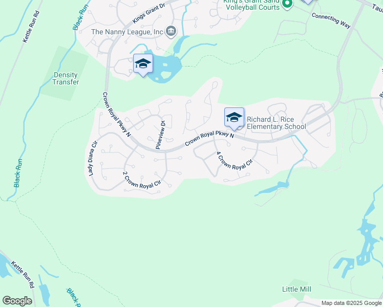 map of restaurants, bars, coffee shops, grocery stores, and more near 24 Dorchester Circle in Evesham